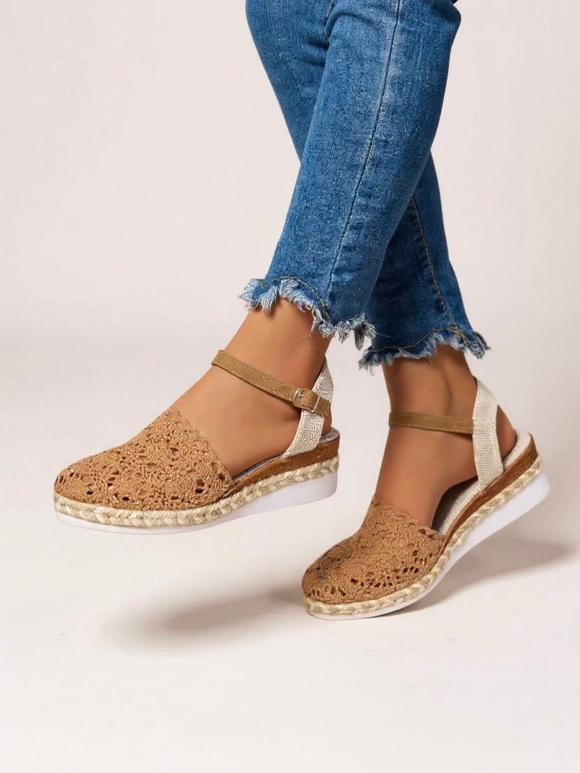 Delilah | Women's Orthopedic Closed Toe Espadrille Sandals - image 7