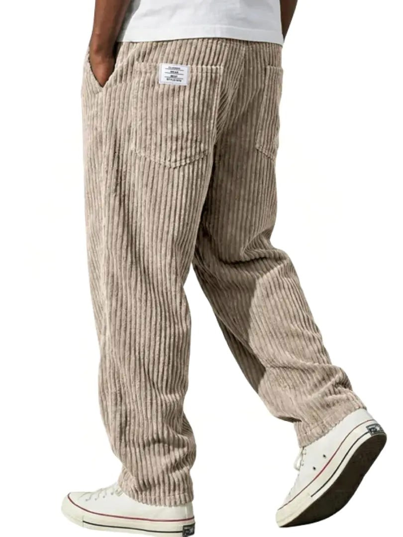Dylan | Men's Corduroy Trousers, Classic Everyday Trousers | The Shrader Sisters | Light Blue