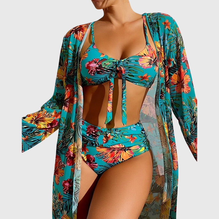 Avery | Colorblock Bikini Set