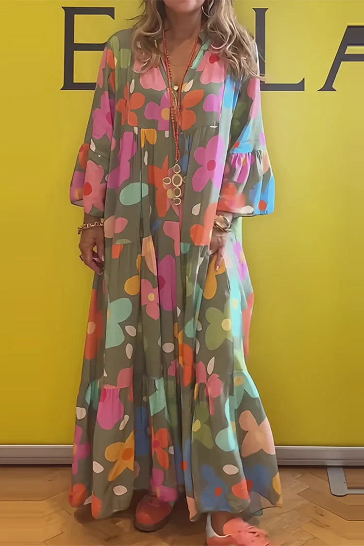 Victoria | Floral Maxi Dress