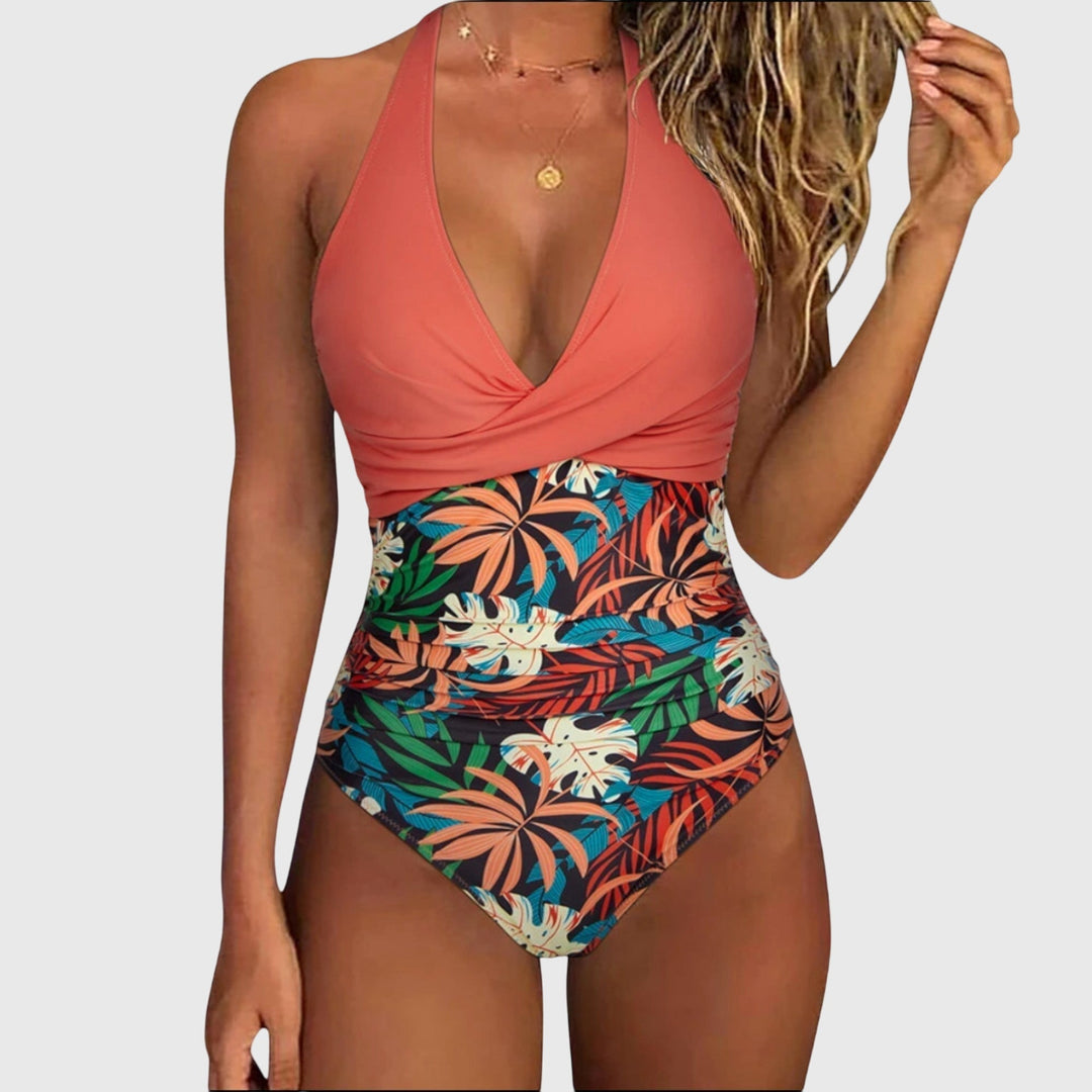 Grace | V-Neck One-Piece Swimsuit