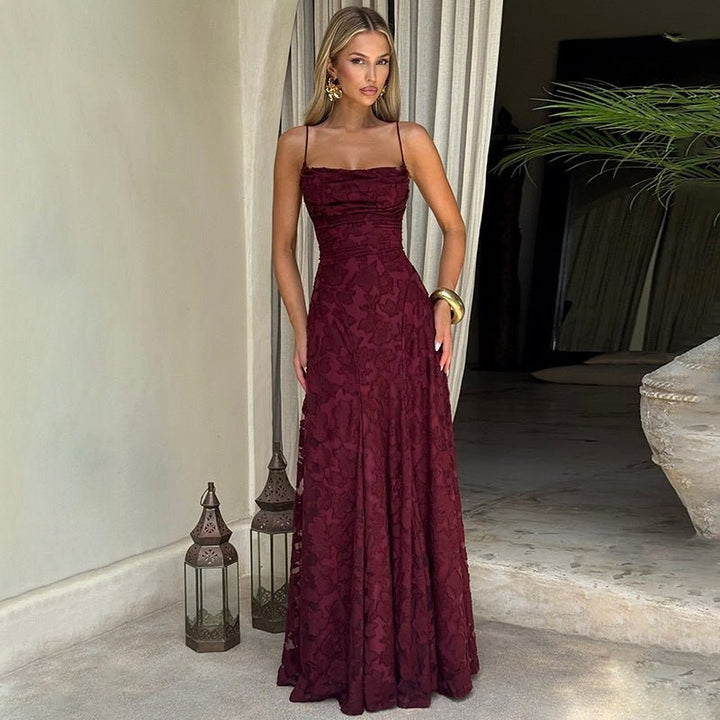 Eliana | Women's Floral Print Elegant Maxi Dress - image 1