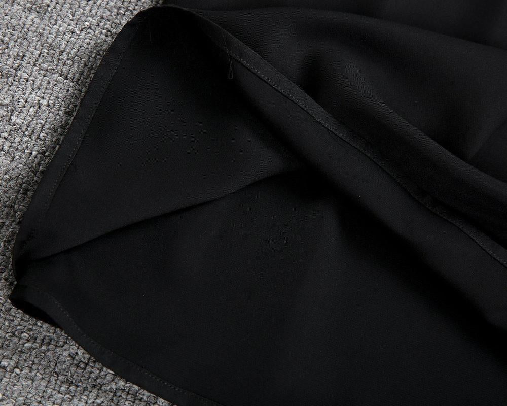 Ella | Women's Black Midi Dress, Classic Elegant Dress | The Shrader Sisters