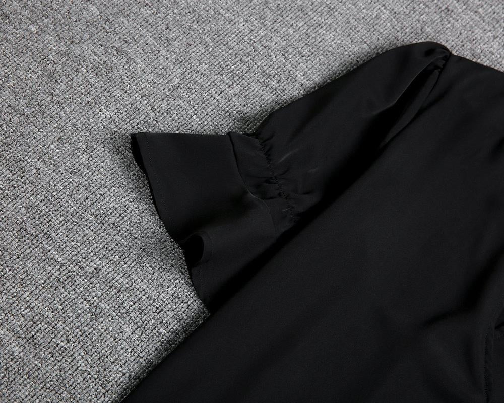 Ella | Women's Black Midi Dress, Classic Elegant Dress | The Shrader Sisters