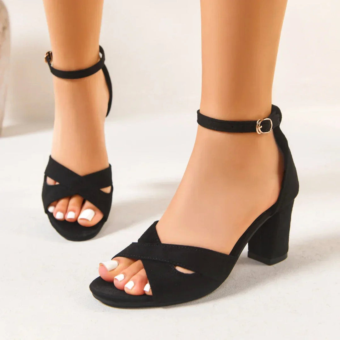 Ellia | Women's Orthopaedic Heels with Elegant Styling, Supportive Occasion Heels | The Shrader Sisters