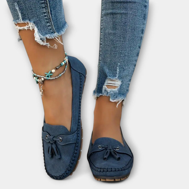 Elodie | Women's Orthopaedic Loafers, Supportive Slip-On Shoes | The Shrader Sisters