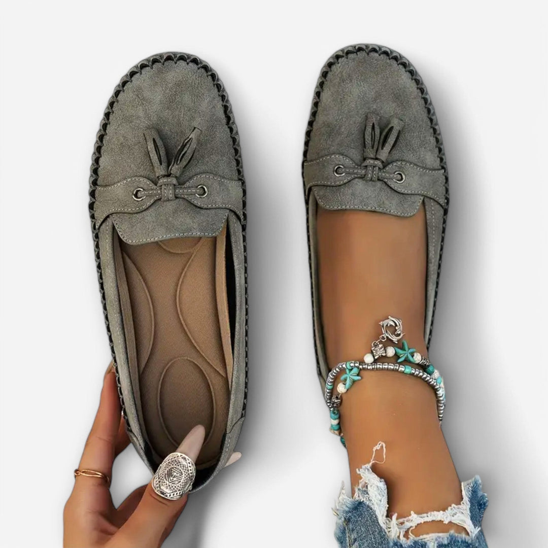 Elodie | Women's Orthopaedic Loafers, Supportive Slip-On Shoes | The Shrader Sisters