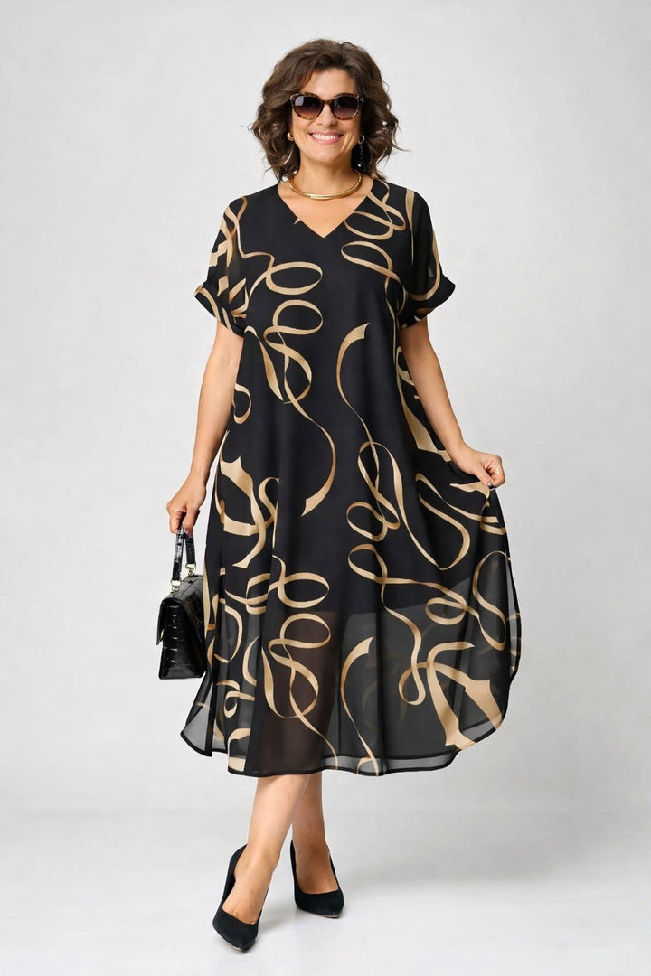 Emma | Women's Relaxed Midi Dress - image 3