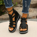 Emmeline | Women's Wedge Sandals, Elegant Occasion Sandals | The Shrader Sisters