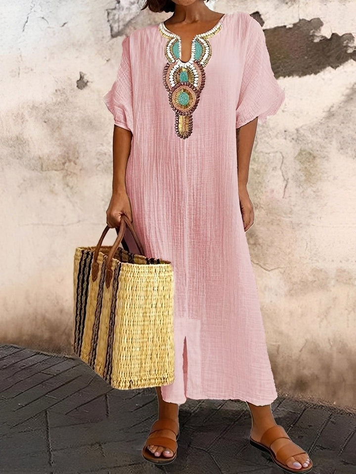 Everly | Women's Boho Casual Midi Dress - image 2