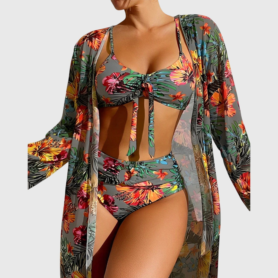 Avery | Colorblock Bikini Set