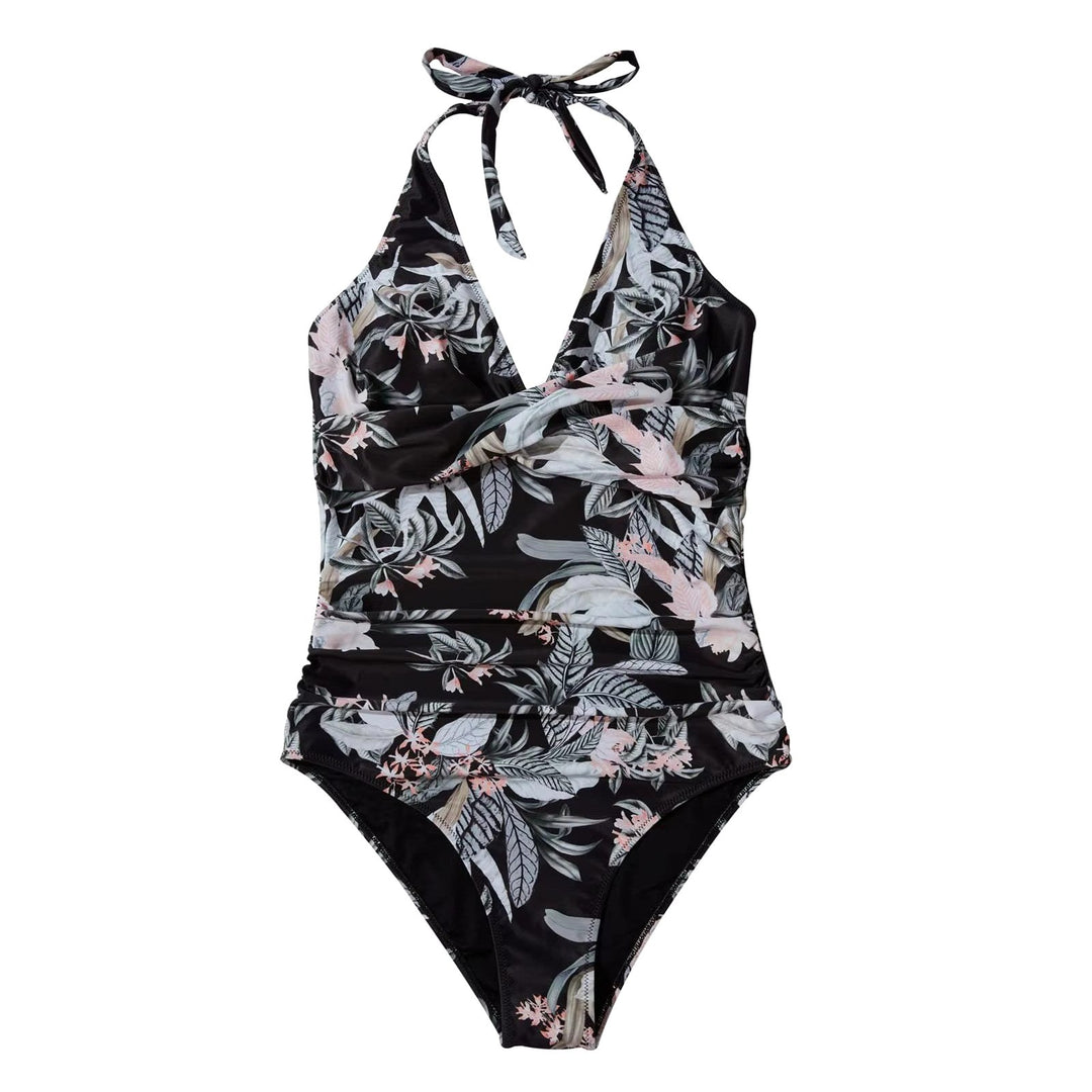 Grace | Women's High-Waist Bikini Set with Push-Up Support - Paars