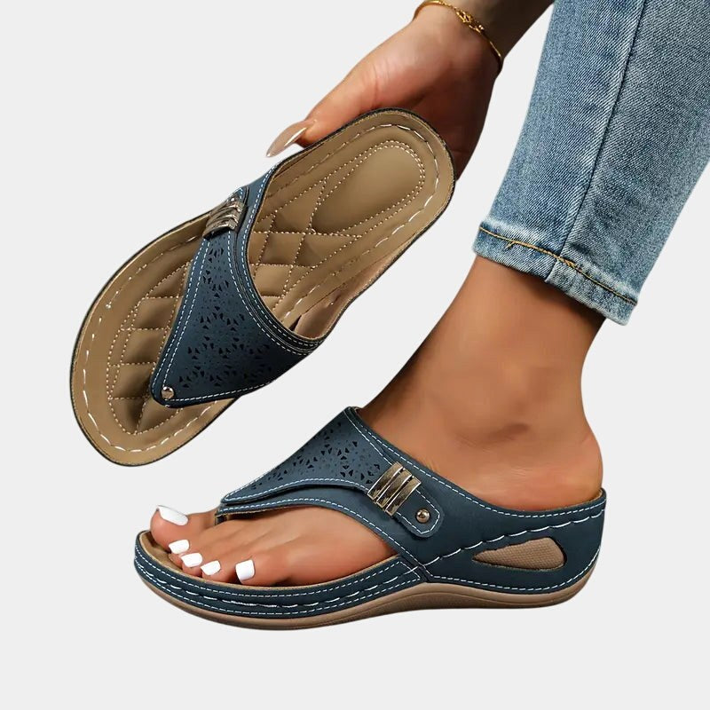 Grace | Women's Orthopedic Sandals - Navy