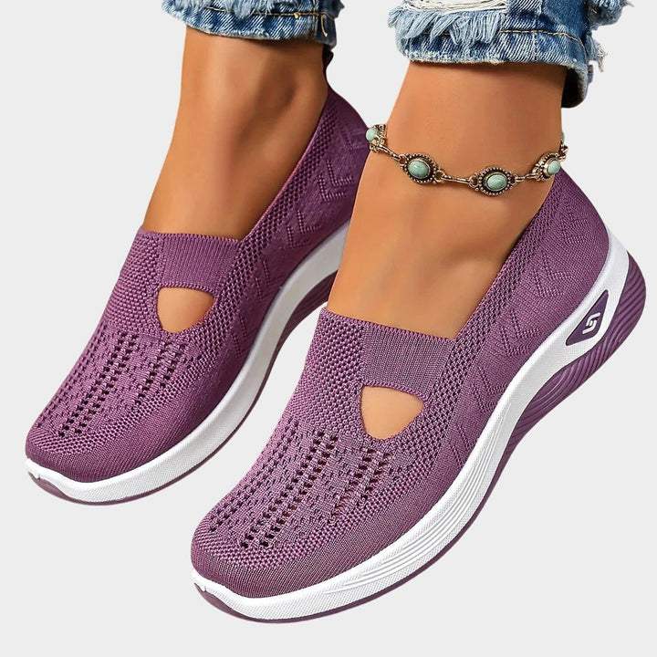 Grace | Women's Orthopedic Slip-On Shoes - Gray