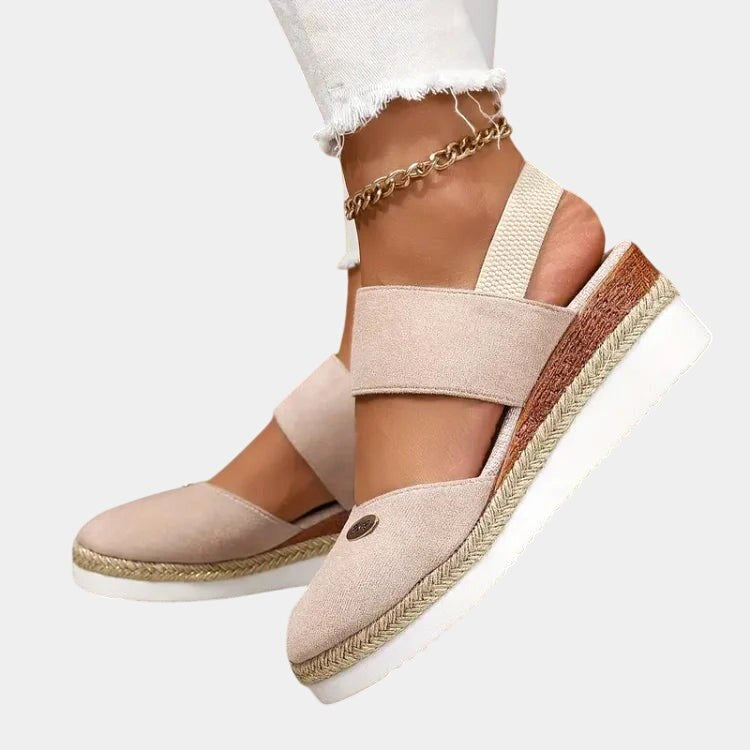 Hallie | Women's Orthopedic Sandals - Orange