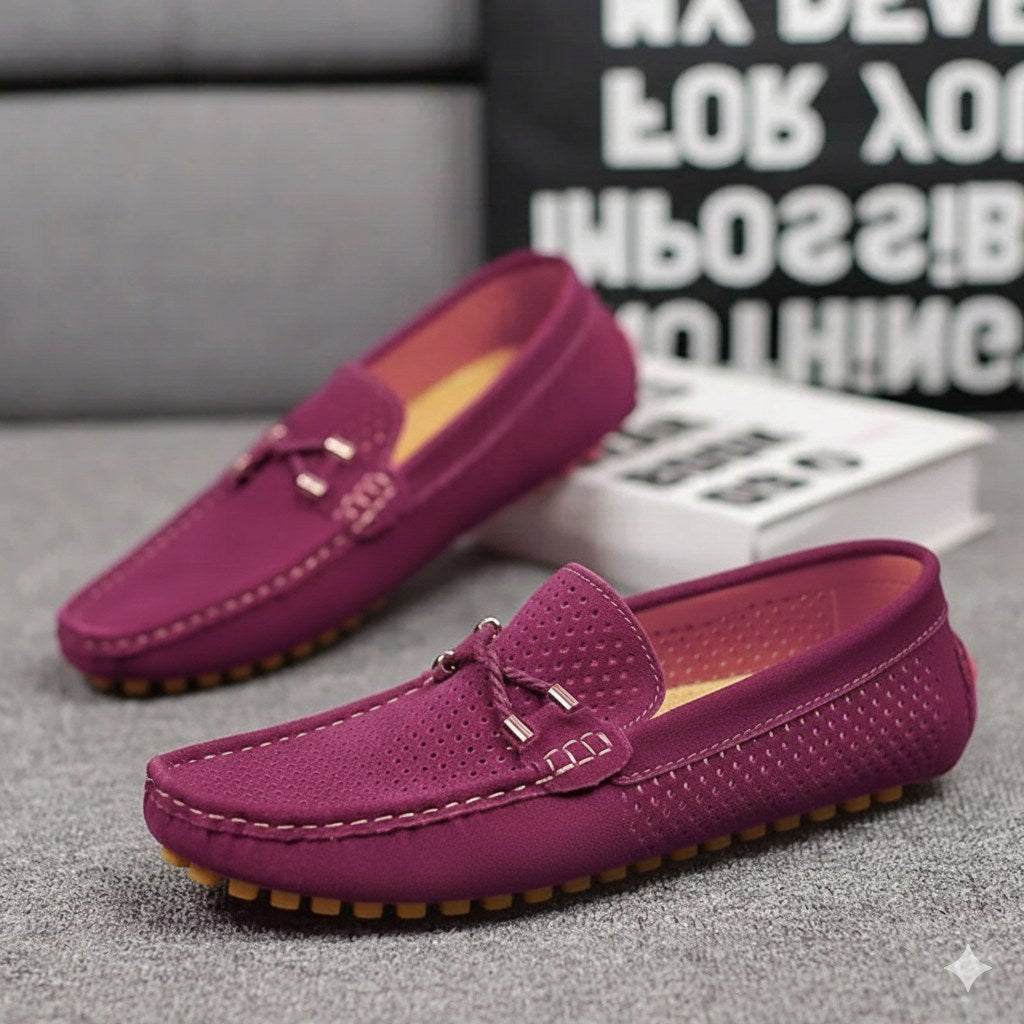 Hamish | Men's Slip-On Loafers, Casual Everyday Loafers | The Shrader Sisters