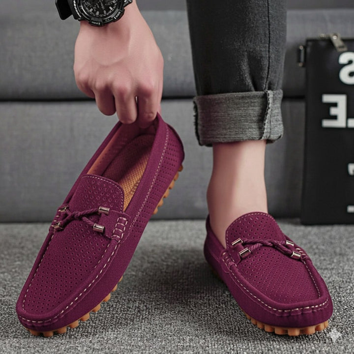 Hamish | Men's Slip-On Loafers, Casual Everyday Loafers | The Shrader Sisters