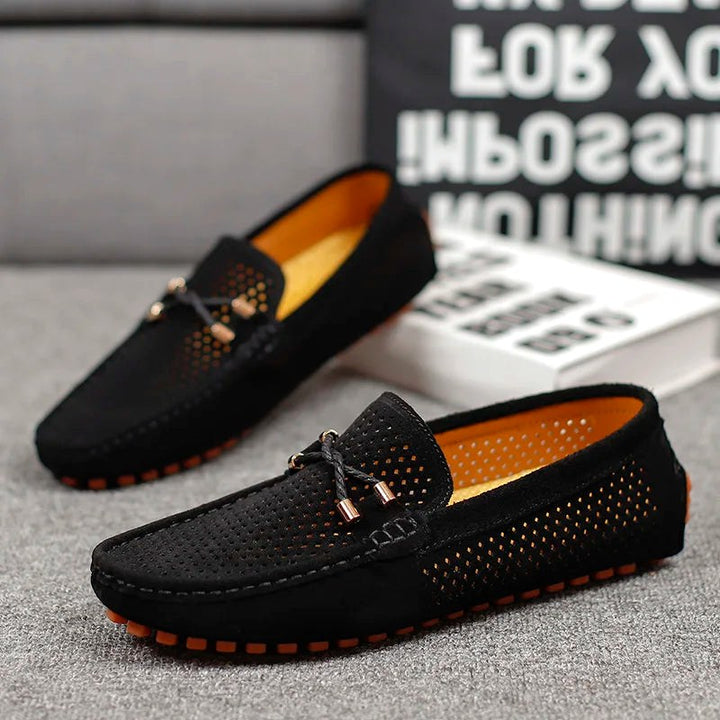 Hamish | Men's Slip-On Loafers, Casual Everyday Loafers | The Shrader Sisters