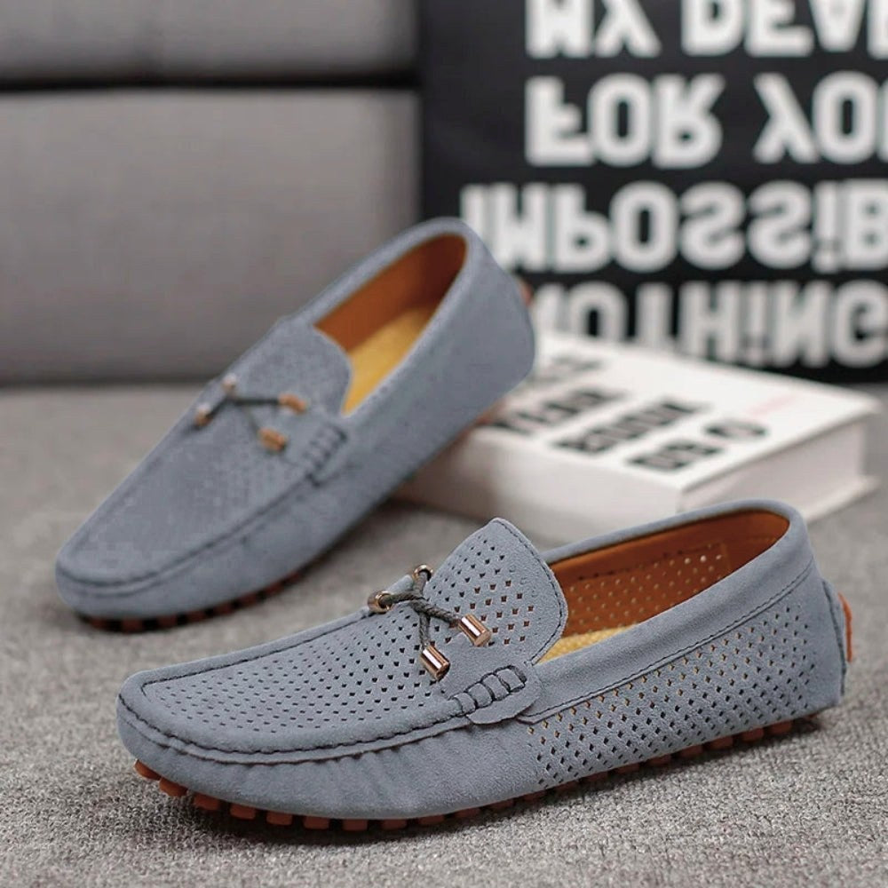 Hamish | Men's Slip-On Loafers, Casual Everyday Loafers | The Shrader Sisters