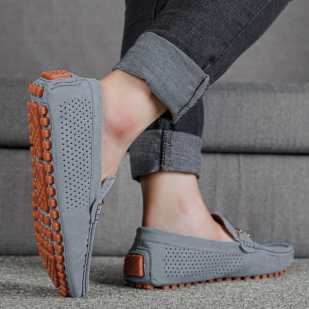 Hamish | Men's Slip-On Loafers, Casual Everyday Loafers | The Shrader Sisters