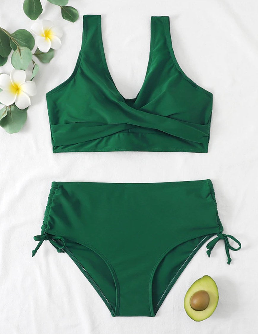 Harper | Women's Elegant Summer Bikini, Flattering Summer Swimwear for Holidays and Beach Days, Flattering Summer Swimwear for Holidays and Beach Days - Rosso