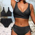 Harper | Women's Elegant Summer Bikini, Flattering Summer Swimwear for Holidays and Beach Days, Flattering Summer Swimwear for Holidays and Beach Days - Verde