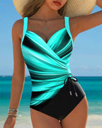 Harper | Women's One-Piece Swimsuit with Lace-Up Details, Flattering Summer Swimwear for Holidays and Beach Days, Flattering Summer Swimwear for Holidays and Beach Days - image 13