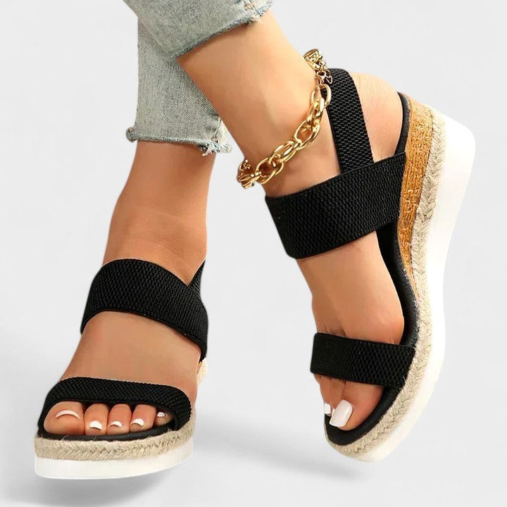 Harper | Women's Orthopedic Sandals - Black