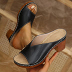 Harriet | Women's Orthopaedic Block Heel Sandals, Supportive Arch Sandals | The Shrader Sisters