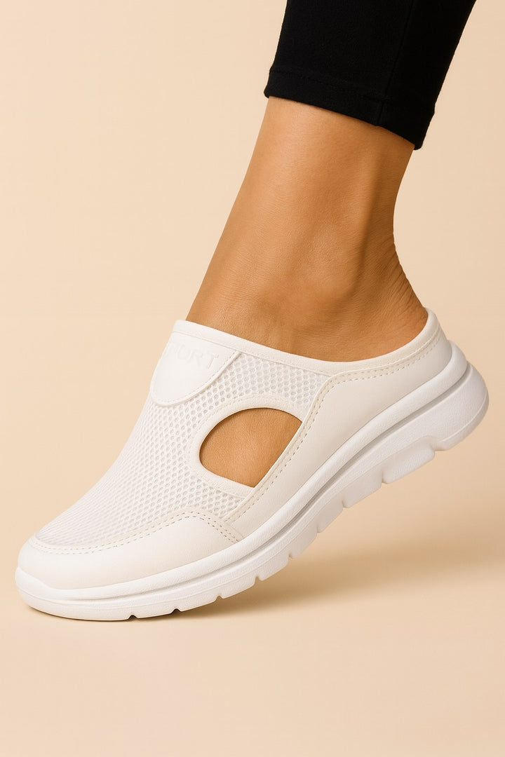 Harriet | Women's Orthopaedic Slip-On Slippers, Breathable Indoor Slippers | The Shrader Sisters