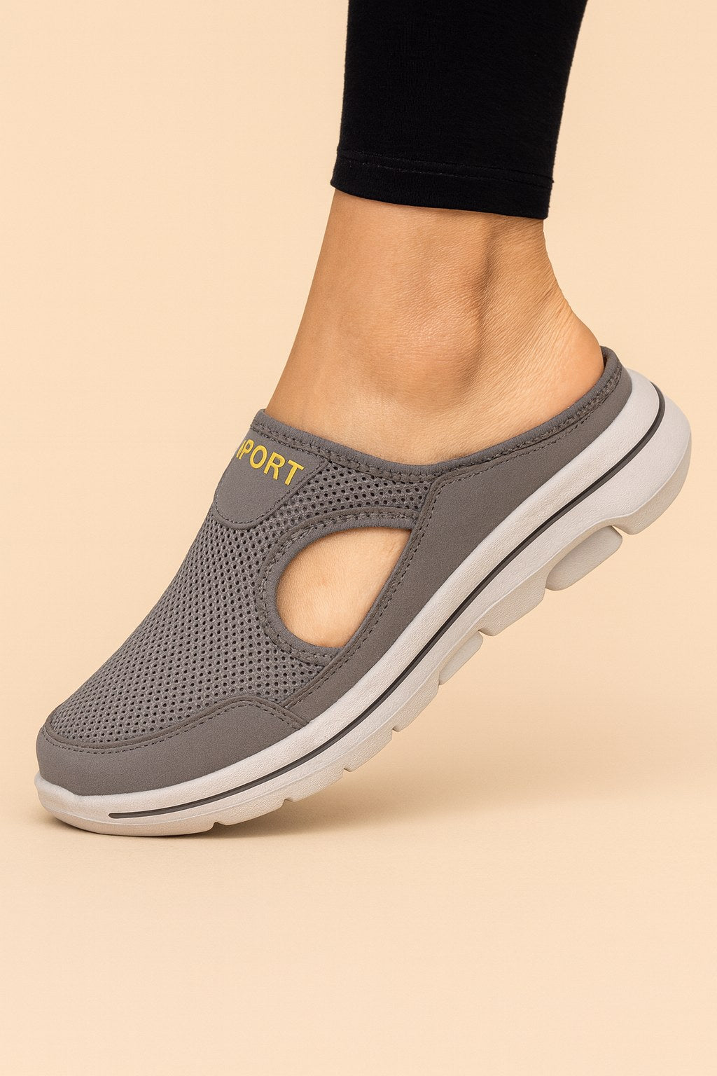Harriet | Women's Orthopaedic Slip-On Slippers, Breathable Indoor Slippers | The Shrader Sisters