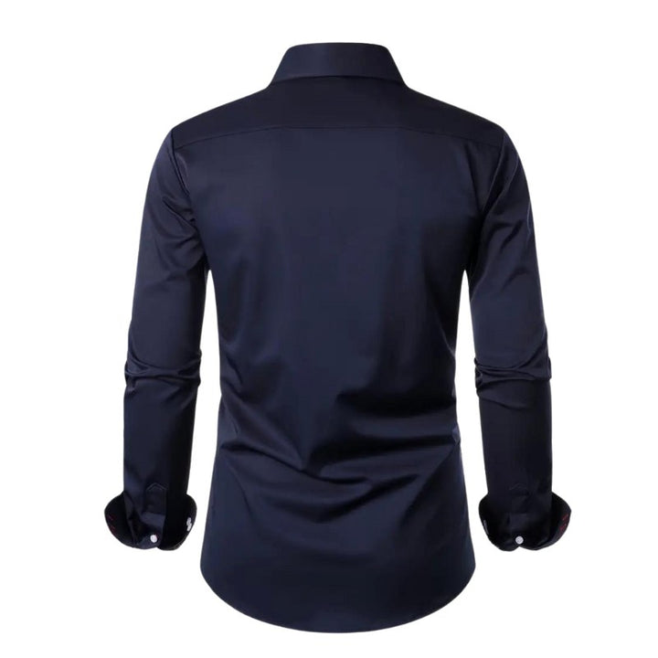 Hudson | Men's Paisley Accent Shirt, Smart Casual Shirt | The Shrader Sisters