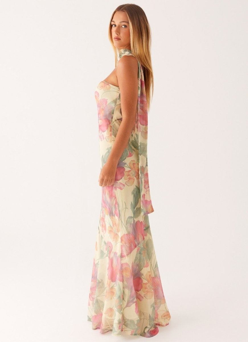 Isadora | Women's Floral Print Maxi Dress - image 3