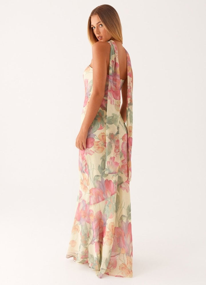 Isadora | Women's Floral Print Maxi Dress - image 6