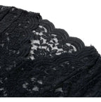 Jasmine | Women's Fitted Lace Top with V-Neckline, Short Sleeve Blouse | The Shrader Sisters