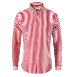 Jasper | Women's Striped Shirt, Vertical Stripe Classic Blouse | The Shrader Sisters
