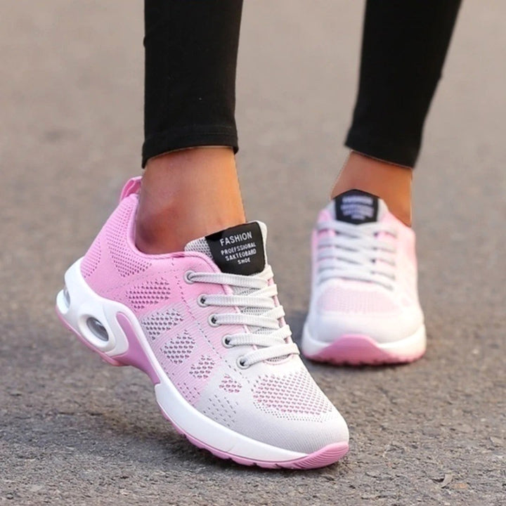 Jorja | Women's Lightweight Walking Shoes, Breathable Mesh Trainers | The Shrader Sisters