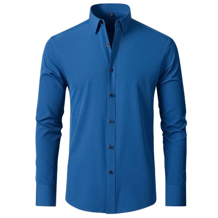 Kai | Men's Slim Stretch Shirt, Tailored Fit Shirt | The Shrader Sisters