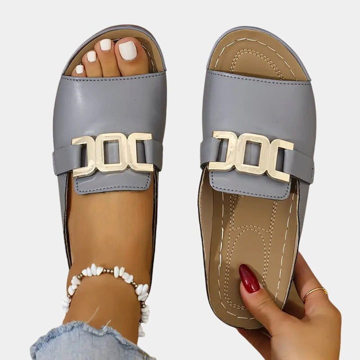 Kathryn | Women's Buckle Strap Sandals - image 6