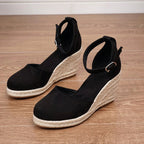 Katrina | Women's Orthopaedic Slip-On Shoes, Supportive Espadrille Shoes | The Shrader Sisters