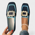 Kelly | Women's Orthopedic Loafers, Supportive Summer Footwear for Walking and Everyday Wear, Supportive Summer Footwear for Walking and Everyday Wear - Blue