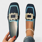 Kelly | Women's Orthopedic Loafers, Supportive Summer Footwear for Walking and Everyday Wear, Supportive Summer Footwear for Walking and Everyday Wear - Blue