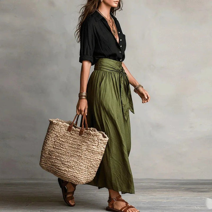 Kennedy | Women's Linen Two-Piece Set - image 5