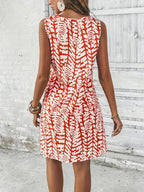 Kirra | Women's Lightweight Summer Dress, Fluid Graphic Print Dress | The Shrader Sisters