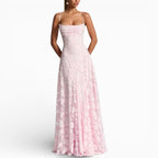 Kirra | Women's Sleeveless Maxi Dress with Floral Print, Fitted Bodice Occasion Dress | The Shrader Sisters