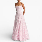 Kirra | Women's Sleeveless Maxi Dress with Floral Print, Fitted Bodice Occasion Dress | The Shrader Sisters