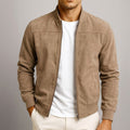 Lachlan | Men's Suede Leather Jacket, Tailored Smart Blazer | The Shrader Sisters