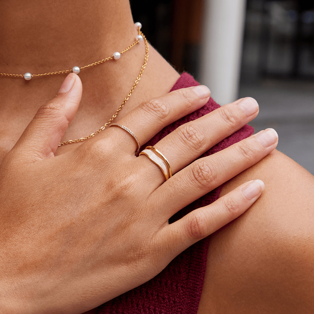 Sahara – Sculptural Gold Ring