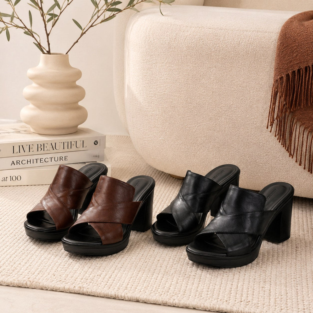 Mackenzie | Women's Comfortable Block Heel Sandals, Supportive Everyday Sandals | The Shrader Sisters
