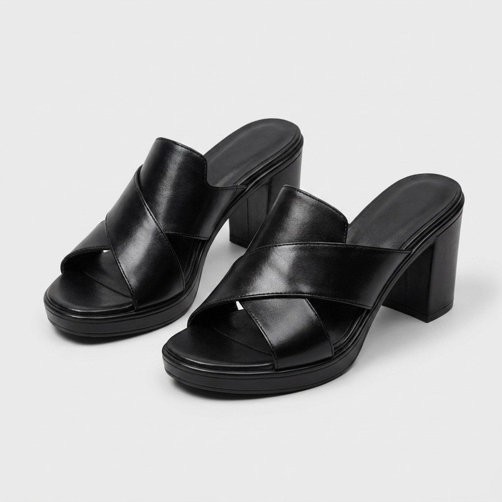 Mackenzie | Women's Comfortable Block Heel Sandals, Supportive Everyday Sandals | The Shrader Sisters